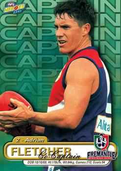 2001 ESP AFL Heroes #46 Adrian Fletcher Front